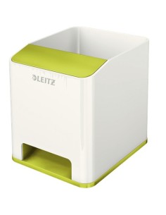 Leitz 53631064 portapenne Polistirolo Verde, Bianco