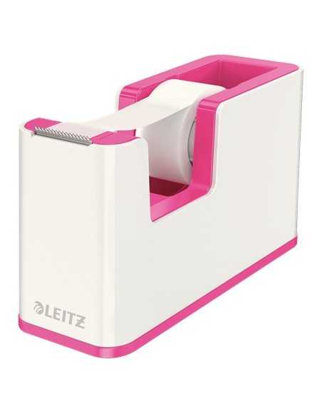 Leitz 53641023 dispenser nastro adesivo Polistirolo Metallico, Rosa