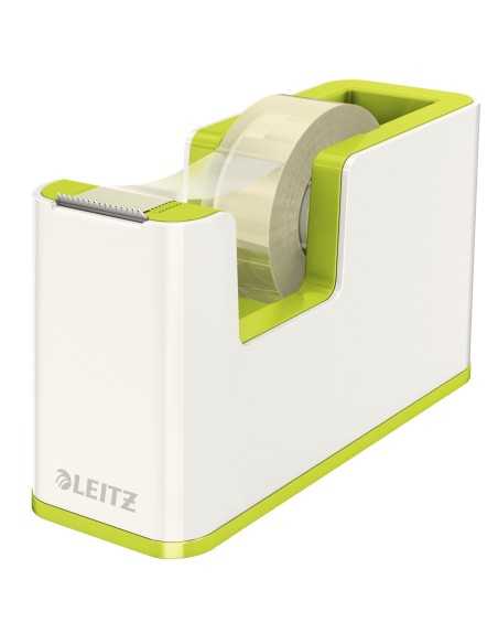 Leitz WOW dispenser nastro adesivo Polistirolo Verde, Metallico