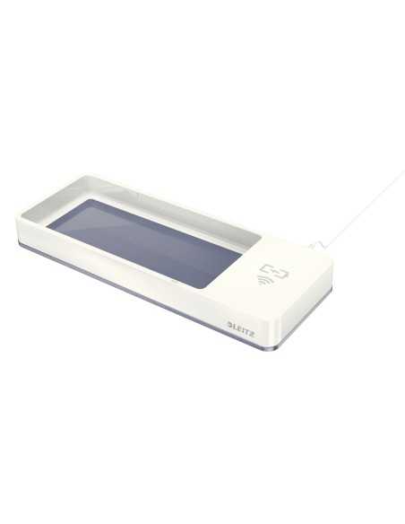 Leitz WOW Da tavolo Polistirolo Metallico, Bianco