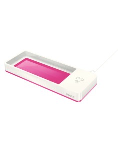 Leitz WOW Da tavolo Polistirolo Metallico, Rosa