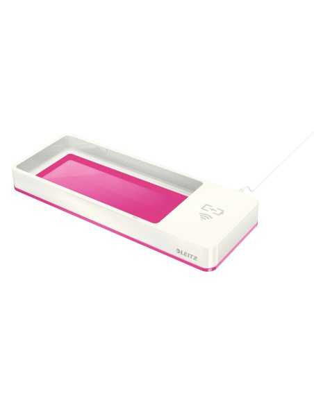 Leitz WOW Da tavolo Polistirolo Metallico, Rosa