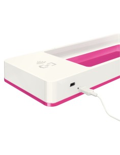 Leitz WOW Da tavolo Polistirolo Metallico, Rosa 2