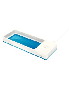 Leitz WOW Da tavolo Polistirolo Blu, Metallico