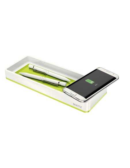 Leitz WOW Da tavolo Polistirolo Verde, Metallico