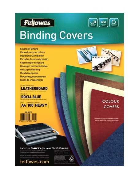 Fellowes Delta A4 Carta Blu 100 pz
