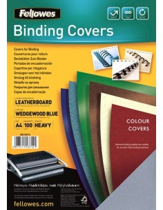 Fellowes 5371403 cartellina A4 Carta Blu 100 pz