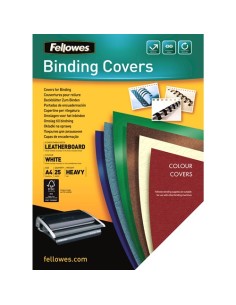 Fellowes 5373602 cartellina A4 Carta Bianco 25 pz