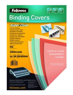 Fellowes 5376001 cartellina A4 PVC Trasparente 100 pz