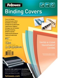 Fellowes 53762 cartellina Plastica Trasparente 100 pz