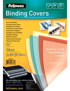 Fellowes 5377401 cartellina A4 Plastica Trasparente 100 pz