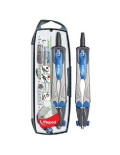 Maped Technic Compact Nero, Blu, Metallico