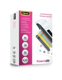 Fellowes 5401802 pellicola per plastificatrice 100 pz 2