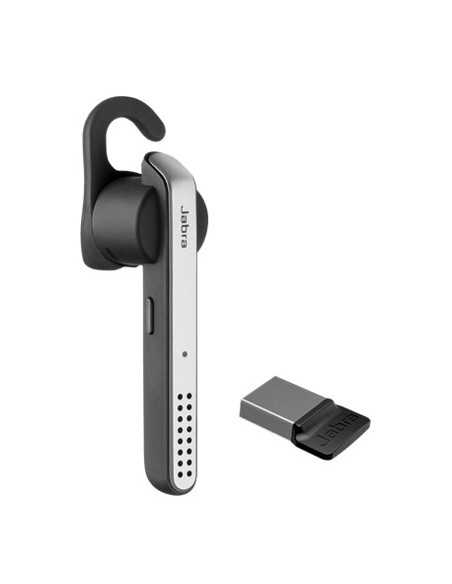 Jabra Stealth UC Auricolare Wireless A clip, In-ear Musica e Chiamate Micro-USB Bluetooth Nero