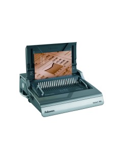 Fellowes Galaxy E Comb 500 fogli Nero, Argento