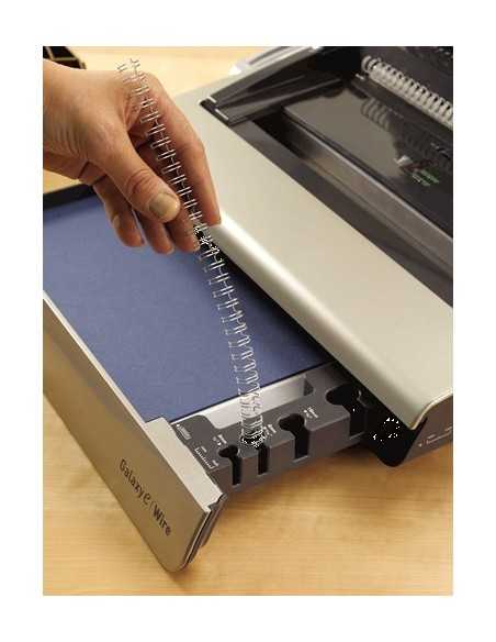 Fellowes Galaxy Wire 130 fogli Grigio Fellowes Galaxy Wire 130 fogli Grigio