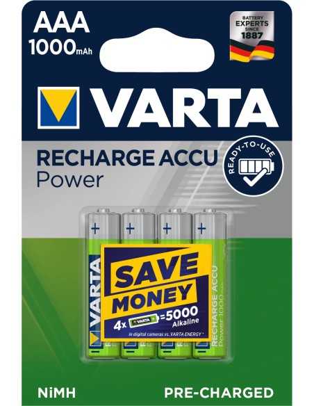 Varta 5703301404 Batteria ricaricabile Mini Stilo AAA Nichel-Metallo Idruro (NiMH)