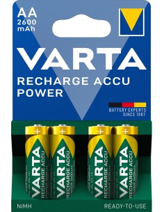 Varta Rech.Accu Power AA 2600mAh Blister 4