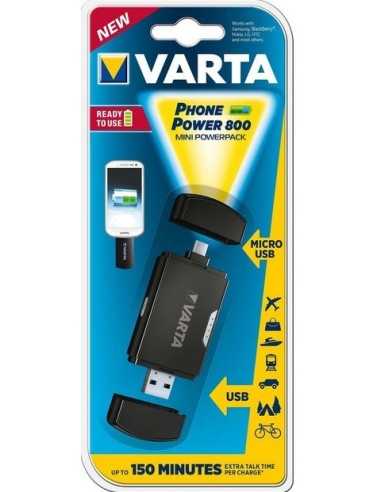 Varta 57921 101 401 batteria portatile Ioni di Litio 800 mAh Nero