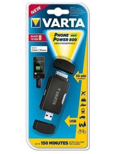 Varta 57922 101 401 batteria portatile Ioni di Litio 800 mAh Nero