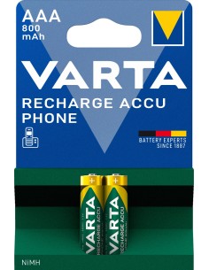 Varta Rech.Accu Phone AAA 800mah Blister 2