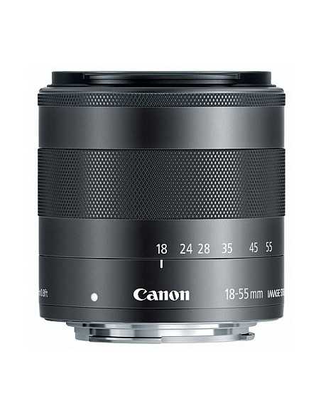 Canon EF-M 18-55mm f 3.5-5.6 IS STM Obiettivo con zoom grandangolare Nero