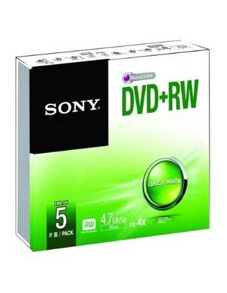 Sony DVD+RW 4.7GB 4,7 GB 5 pz