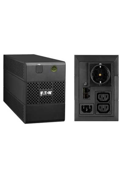 Eaton 5E 850I USB DIN A linea interattiva 0,85 kVA 480 W 3 presa(e) AC