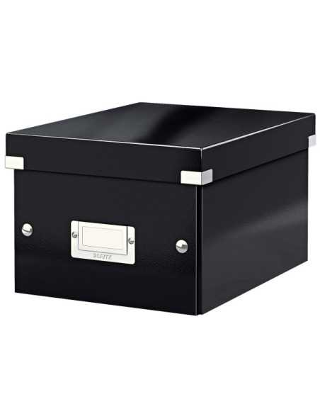 Leitz Storage Box Click & Store Small scatola per la conservazione di documenti Faesite Nero