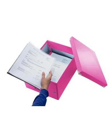 Leitz Click & Store scatola per la conservazione di documenti Polipropilene (PP) Rosa