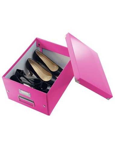 Leitz Click & Store scatola per la conservazione di documenti Polipropilene (PP) Rosa
