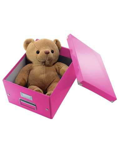 Leitz Click & Store scatola per la conservazione di documenti Polipropilene (PP) Rosa
