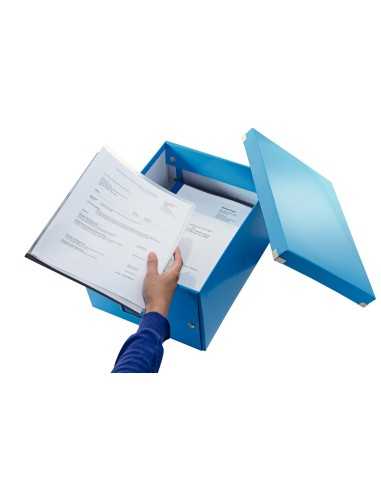Leitz Click & Store scatola per la conservazione di documenti MDF, Polipropilene (PP) Blu