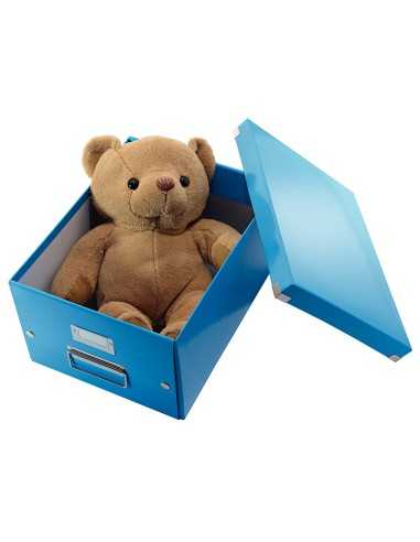 Leitz Click & Store scatola per la conservazione di documenti MDF, Polipropilene (PP) Blu
