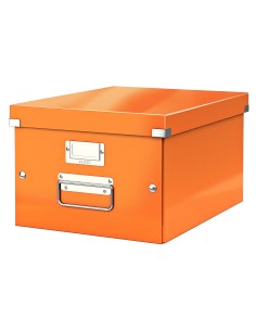 Leitz Click & Store scatola per la conservazione di documenti Polipropilene (PP) Arancione