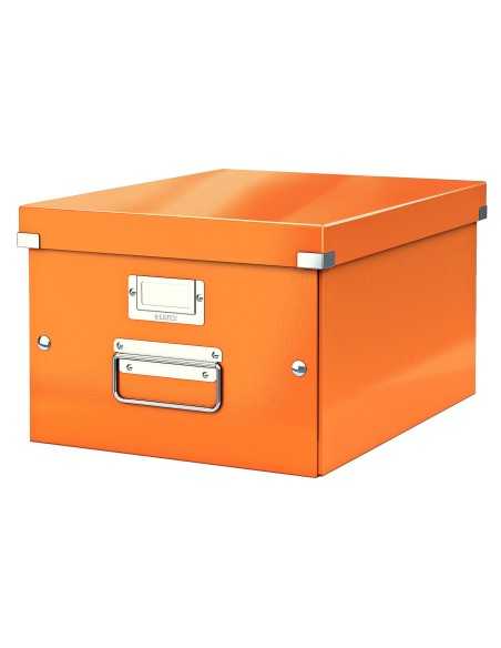 Leitz Click & Store scatola per la conservazione di documenti Polipropilene (PP) Arancione