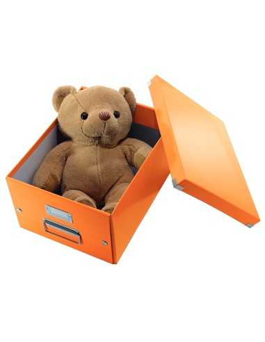 Leitz Click & Store scatola per la conservazione di documenti Polipropilene (PP) Arancione