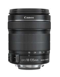 Canon EF-S 18-135mm f 3.5-5.6 IS STM SLR Obiettivi standard Nero