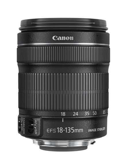 Canon EF-S 18-135mm f 3.5-5.6 IS STM SLR Obiettivi standard Nero