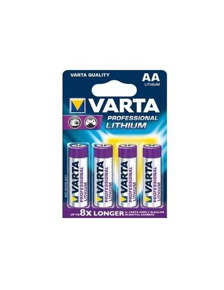 Varta 4x AA Lithium Batteria monouso Stilo AA Litio