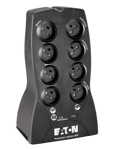 Eaton Protection Station 800 DIN 0,8 kVA 500 W 8 presa(e) AC