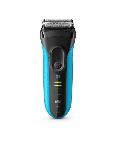 Braun Series 3 ProSkin 3040s Rasoio Elettrico Barba A Lamina, Wet&Dry Ricaricabile - Nero Blu