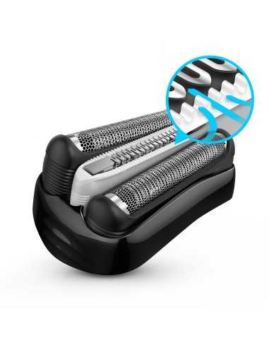 Braun Series 3 ProSkin 3040s Rasoio Elettrico Barba A Lamina, Wet&Dry Ricaricabile - Nero Blu