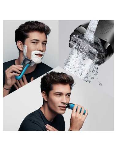Braun Series 3 ProSkin 3040s Rasoio Elettrico Barba A Lamina, Wet&Dry Ricaricabile - Nero Blu
