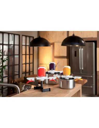 Ariete Mixì Giallo miscelatore per pentola automatico Montaggio su pentola