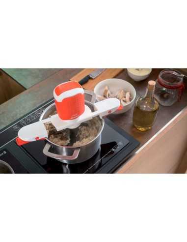 Ariete Mixì Arancione 619 miscelatore per pentola automatico Montaggio su pentola