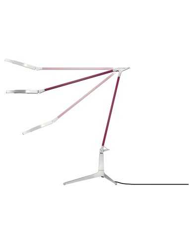 Leitz Style Smart LED lampada da tavolo Rosso