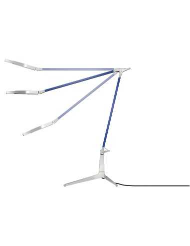 Leitz Style Smart LED lampada da tavolo Blu