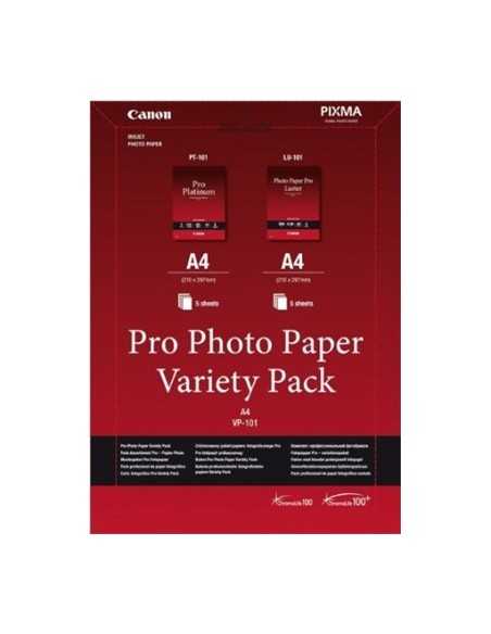 Canon Pro Photo Paper Variety Pack A4 carta fotografica A4 (210x297 mm)