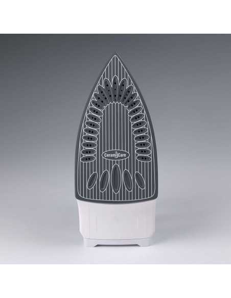 Ariete 6235 Ferro da stiro a secco e a vapore Ceramica 2000 W Porpora, Bianco